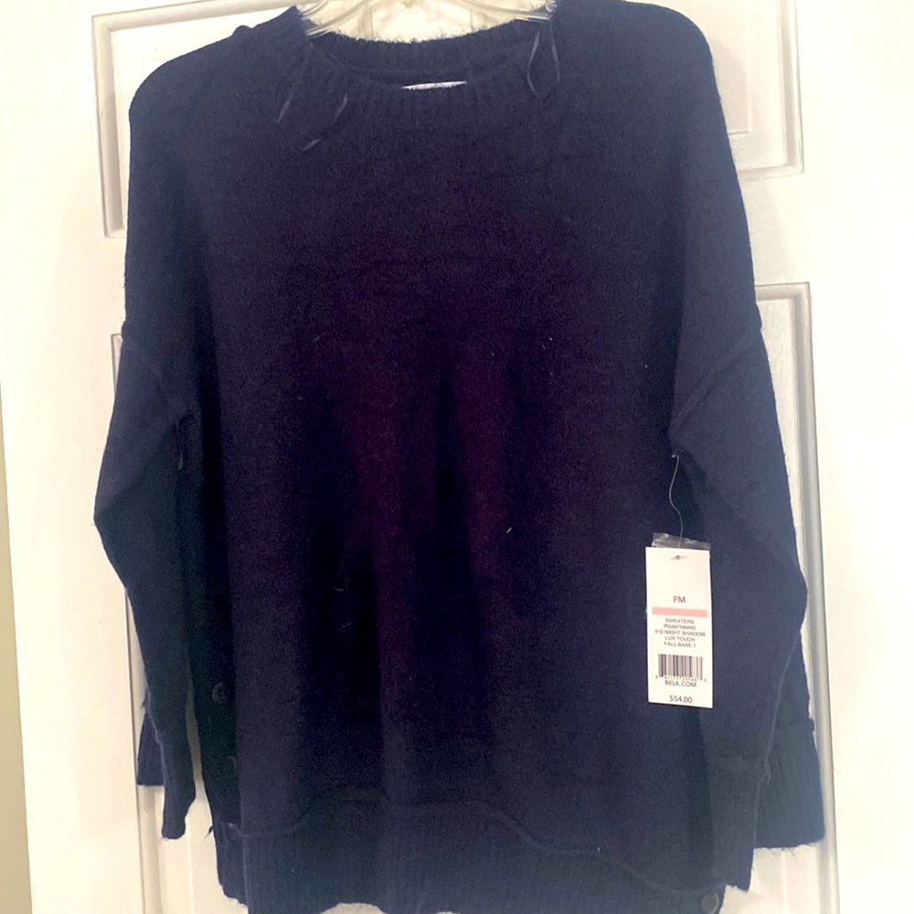 Navy blue sweater